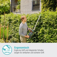 Gardena ComfortCut 6018V P4A Solo Electric Hedge Trimmer - Powerful 60cm Blade for Precise Cutting!